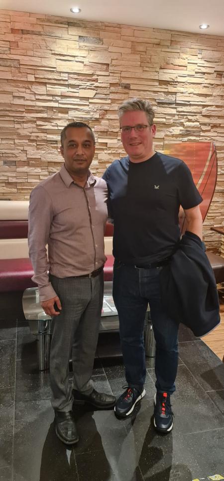 Keir Starmer shows up at Clacton restaurant for family meal - Vimarsana News