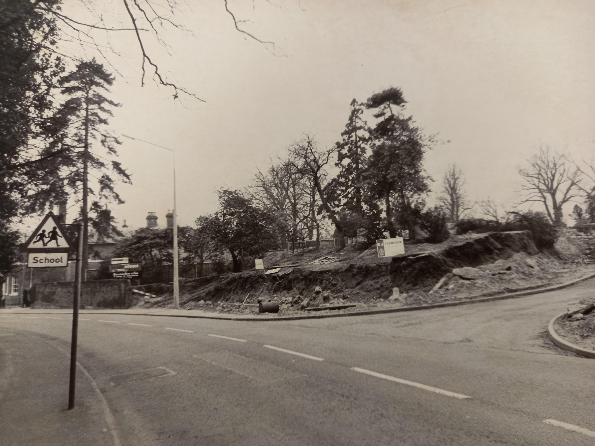 Lexden Road pictured back in 1971