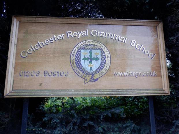 Gazette: Troubled - Colchester Royal Grammar School, Lexden Road