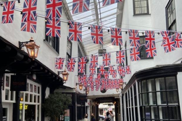 Bunting - Red Lion Yard will be suitably decorated for the event