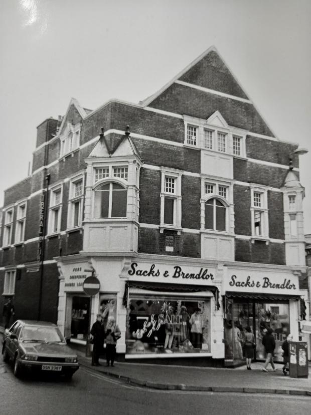 Gazette: Sacks & Brendlor in Colchester in 1985