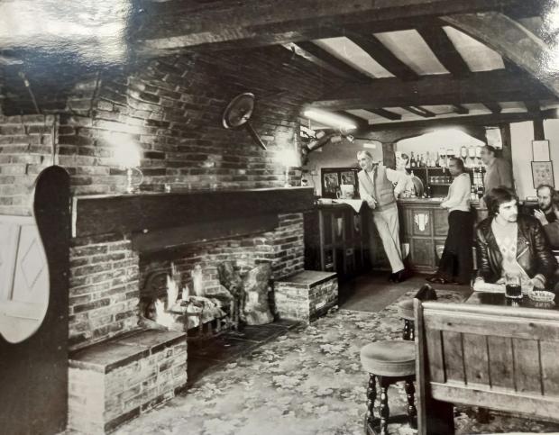 Gazette: The Rose and Crown pub in Colchester in 1986