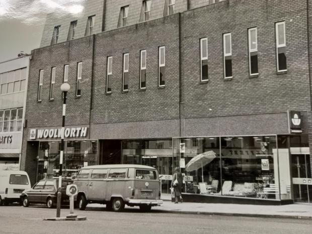 Gazette: Woolworth pictured in 1984