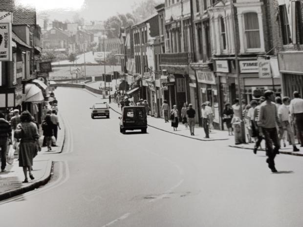 Gazette: St Botolph's Street in June 1988