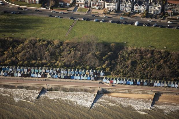 Sky high - Frinton beach hut prices fetch more than £85,000
