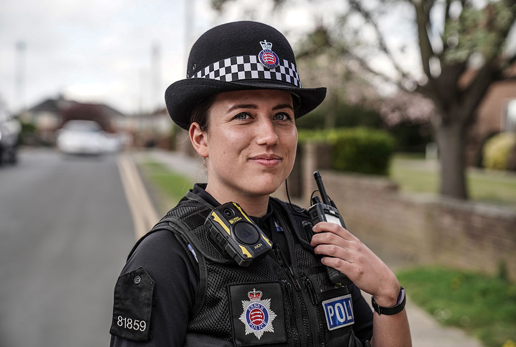 Meet Colchester's newest police officer with big dreams