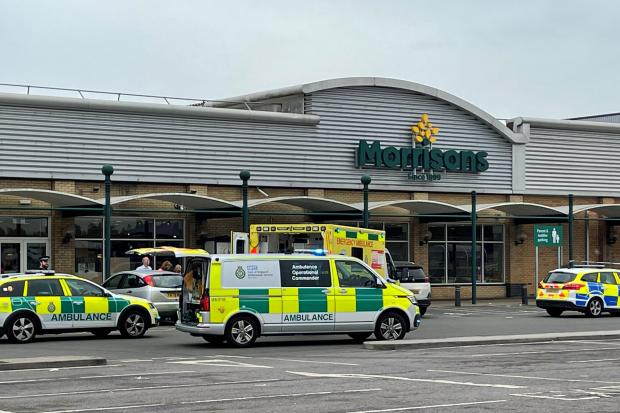 Man dies after suffering cardiac arrest outside supermarket