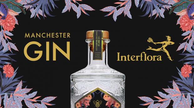 Gazette: Limited Edition Interflora x Manchester Gin. Credit: Interflora