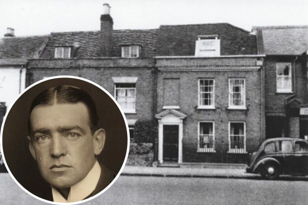 How the family of polar explorer Ernest Shackleton (inset) helped to shape Billericay (pic - The Shackleton home in Billericay)