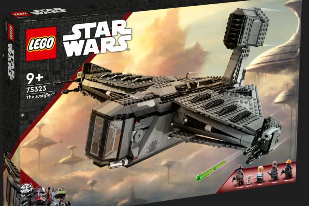 Gazette: LEGO® Star Wars™ The Justifier™. Credit: LEGO