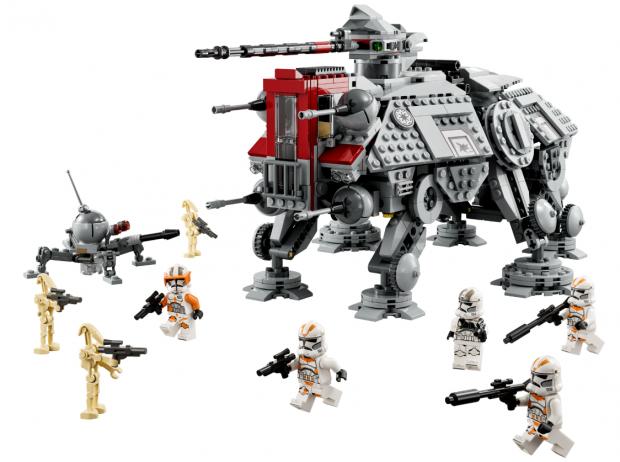 Gazette: LEGO® Star Wars™ AT-TE™ Walker. Credit: LEGO