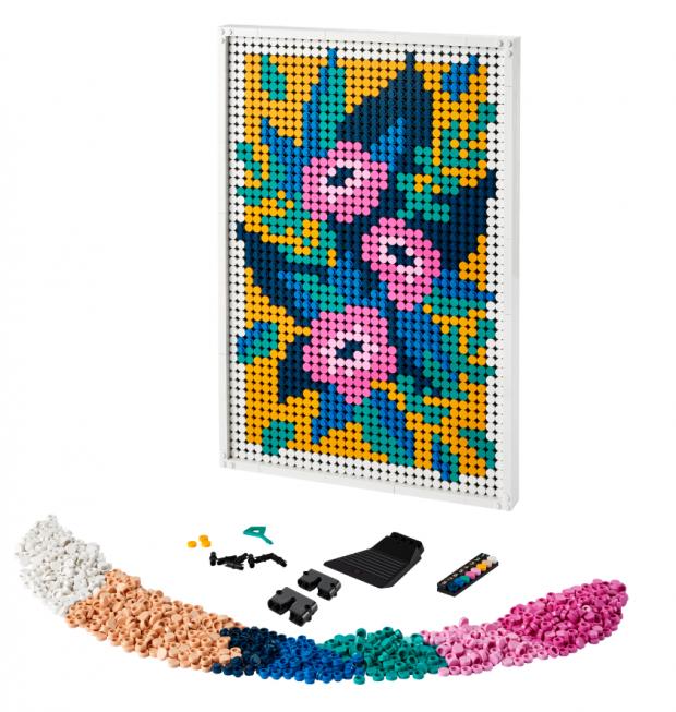Gazette: LEGO® Art Floral Art Set. Credit: LEGO