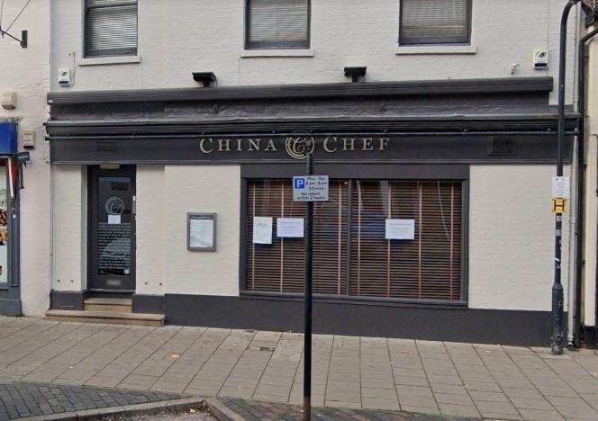 China Chef in Colchester gets five star rating once again