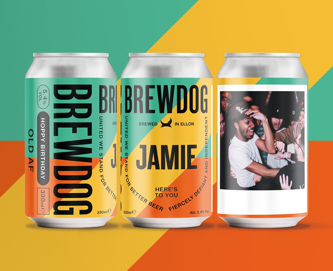 BrewDog unveils first customisable beer cans - How to buy
