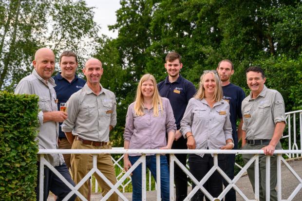 Gazette: Markshall Estate Arboretum Team: Ian Chandler, Robert Page, Martin Bowers, Sara Boyles, Dennis Larbalestier, Emma Willy, Iain King and Warren Lucas