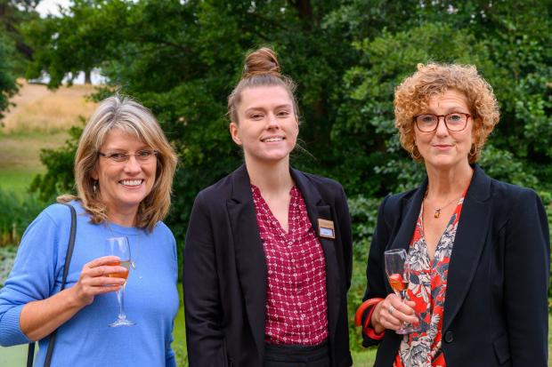 Gazette: Visit Essex Team and Sculpture Sales Administrative Assistant, Anna Boon, Charis Boon and Catherine Harrison