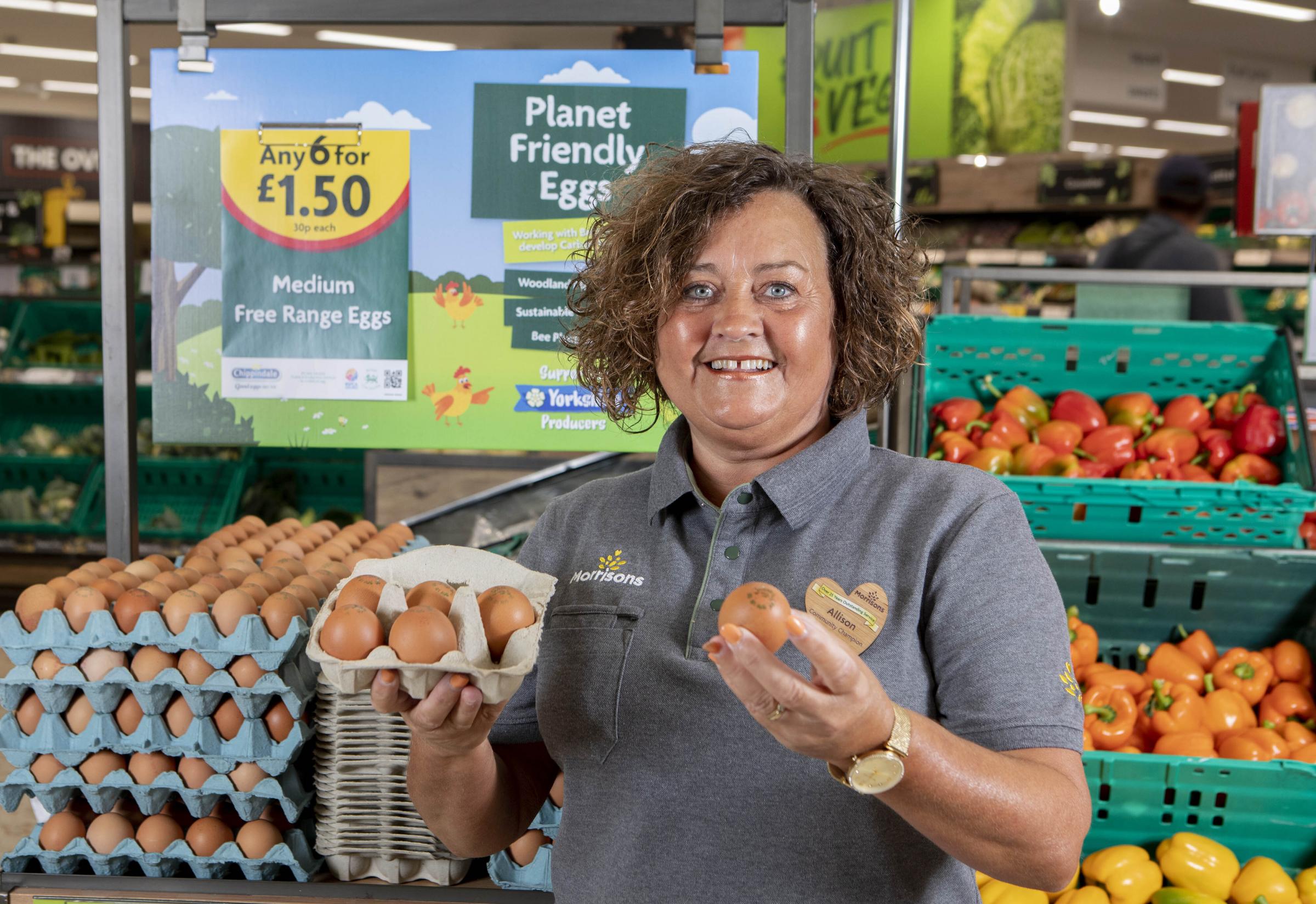 Little Clacton's Morrisons launches ‘carbon-neutral’ eggs from hens fed with insects
