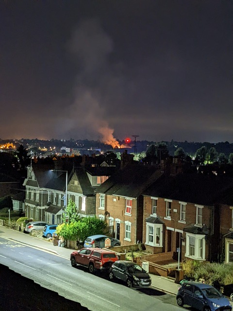 Fires at Hilly Fields in Colchester tackled by firefighters