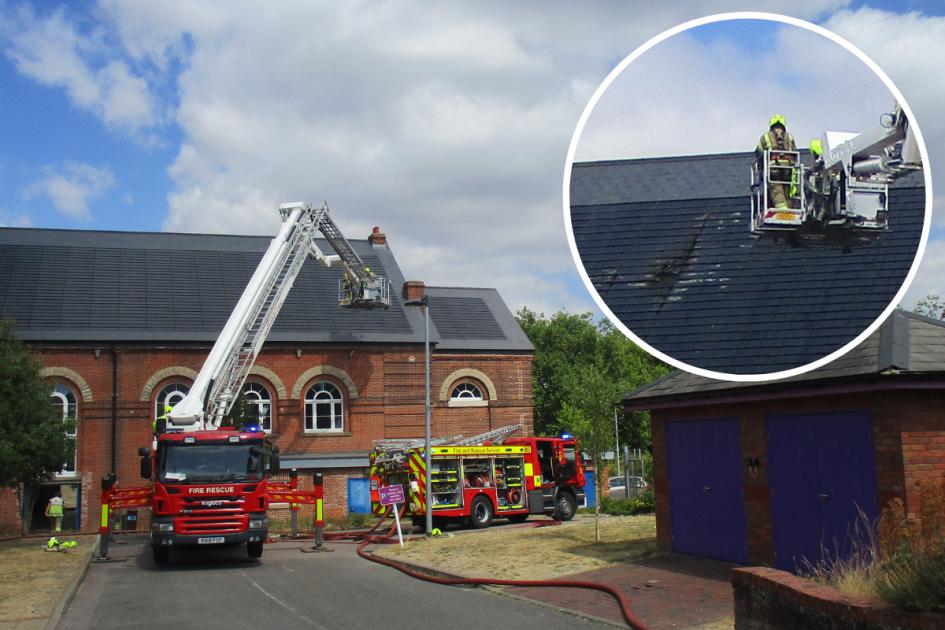 C3 Church in Colchester catches fire amid hot weather