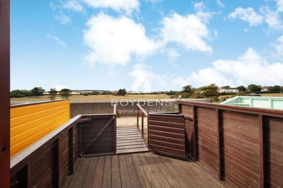 Gazette: Great view - The hut allows for fantastic viewing of the Frinton seafront. Picture: Rightmove/Boydens Gazette: Great view - The hut allows for fantastic viewing of the Frinton seafront. Picture: Rightmove/Boydens