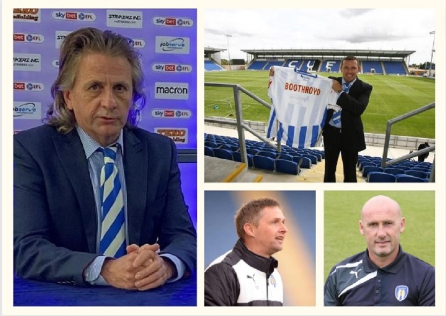 Colchester United chairman Robbie Cowling has appointed ten managers - Vimarsana News