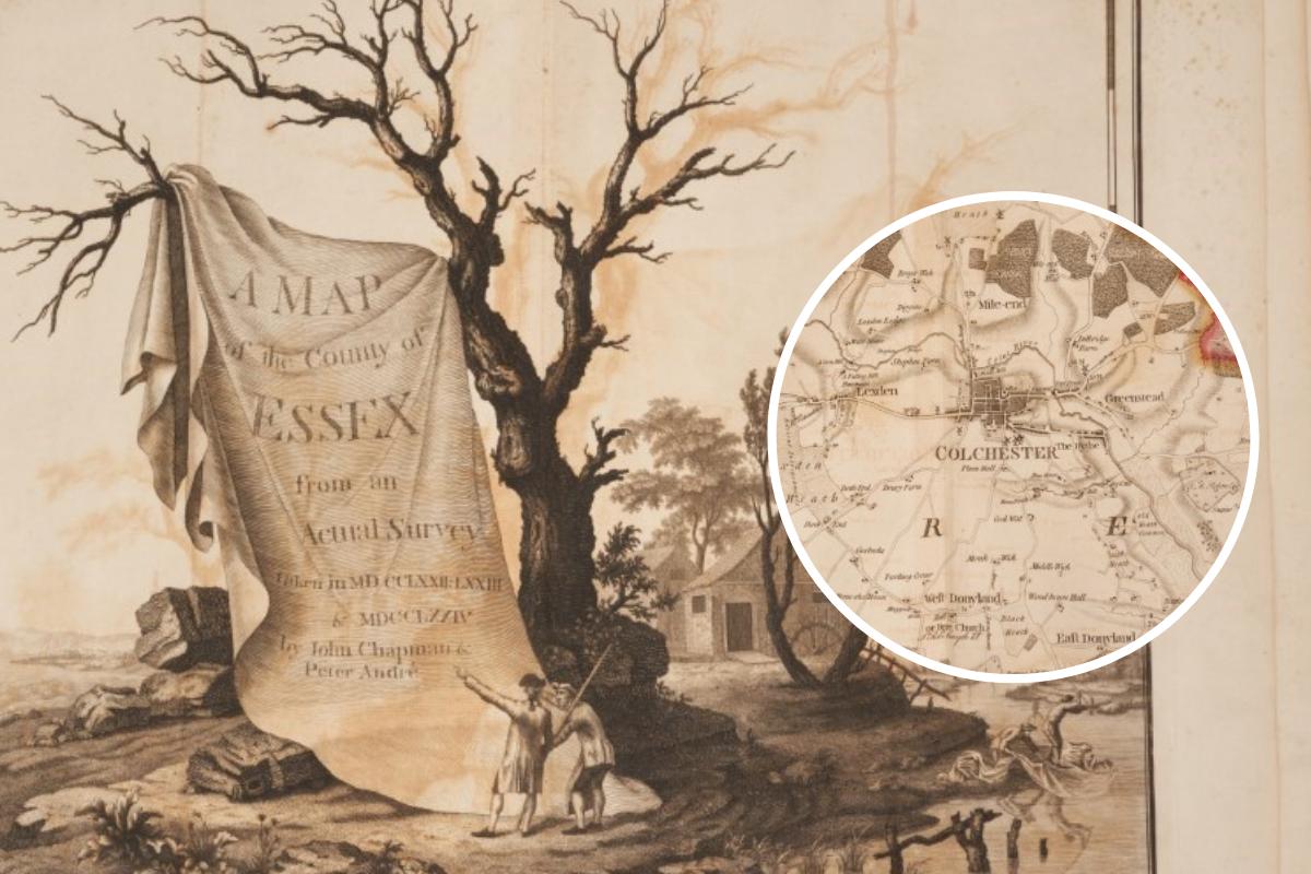 Ultra-rare map of Essex sells for £5,000 at auction | Gazette