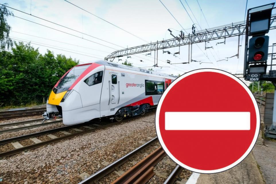 Disruptions to Greater Anglia trains through Colchester amid strike