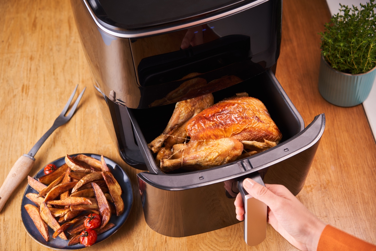 How to cook a full Christmas dinner in an air fryer