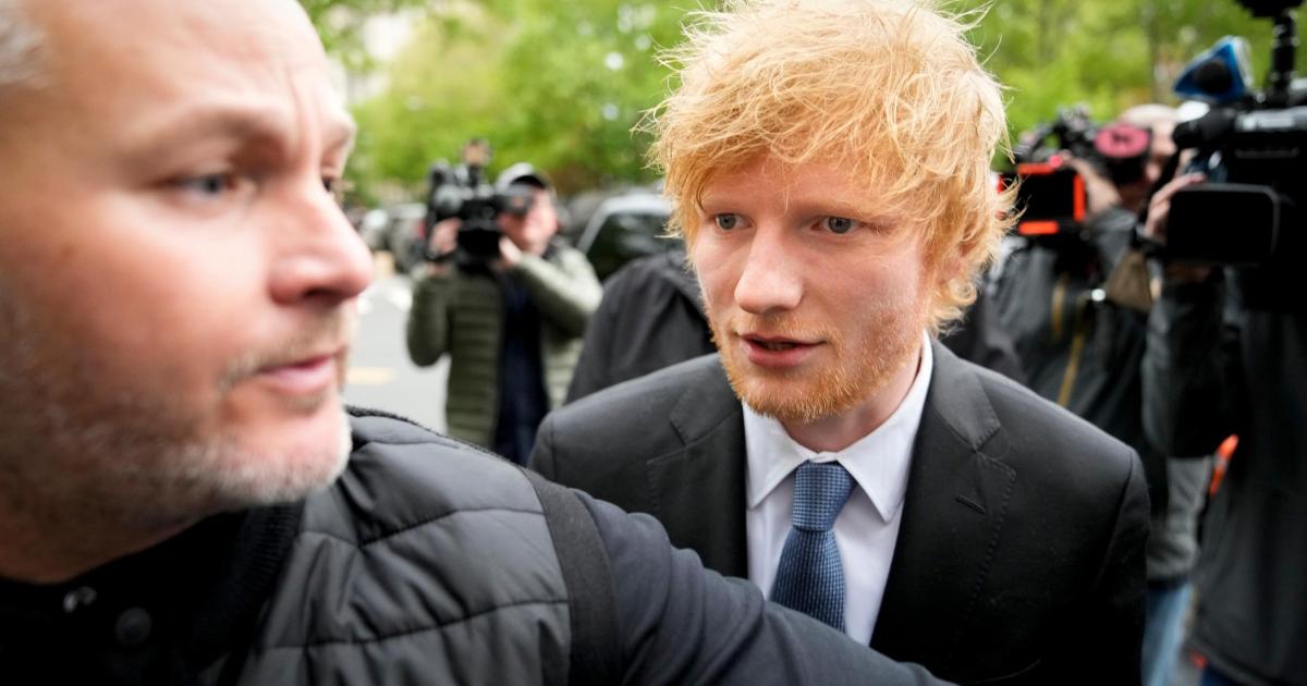 Ed Sheeran 'very happy' after winning copyright lawsuit over Marvin Gaye song - Vimarsana News