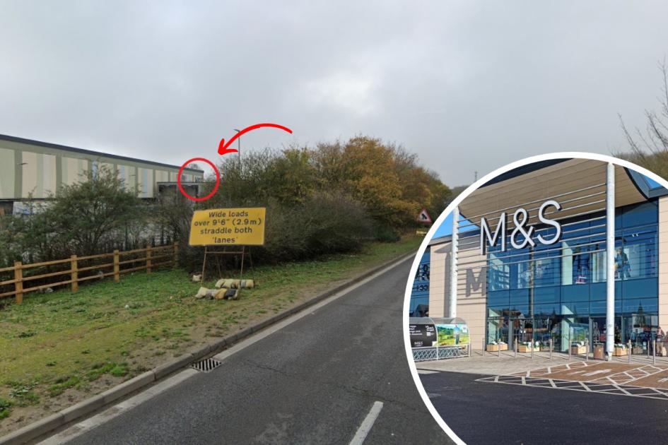 M&S Stane Park told to remove sign says Colchester Council