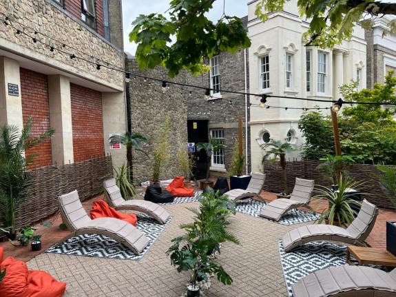 Gazette: Chilled out - a seating area Gazette: Chilled out - a seating area