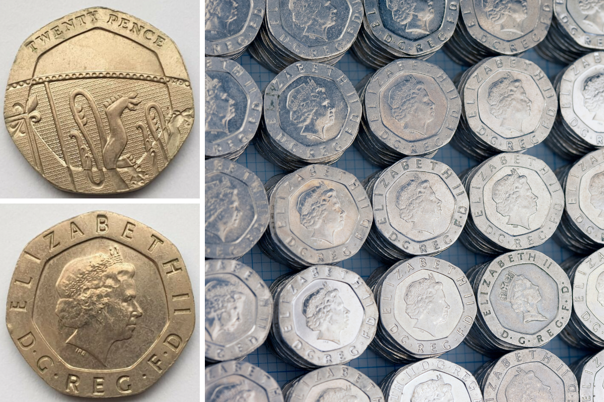 Check your change: Rare Royal Mint 20p sells for more than 300 times face value