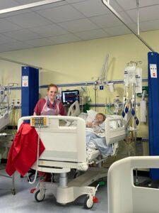 Gazette: Procedure - Amy following her operation at Colchester Hospital Gazette: Procedure - Amy following her operation at Colchester Hospital