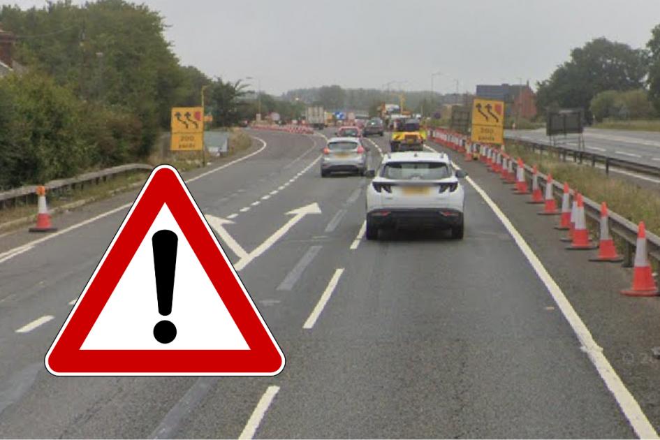A12 and A120 traffic: Broken down vehicle closes lane | Gazette 