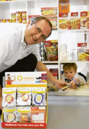 Mediband - Allergy boy's parents launch special food store
