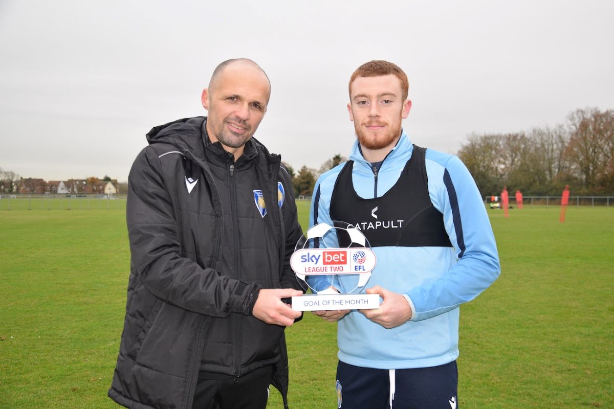 Colchester United player Arthur Read wins League Two award - Vimarsana News