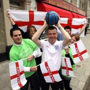 Golden goals - Boydens estate agents pledged to donate £50 to St Helena Hospice for every goal scored at the 2010 World Cup. Heather Buxton and Alex Howe, from the hospice, are pictured with David Boyden (centre), Martin Webb and Cheryl Cox, from