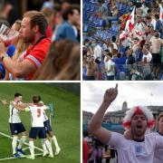 Colchester celebrates as England beat Ukraine at Euro 2020