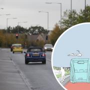 New two-way bus lane to be built off Northern Approach Road, Colchester