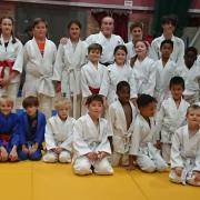 Star turn - Team GB Olympian Lucy Renshall visited Colchester Judo Club