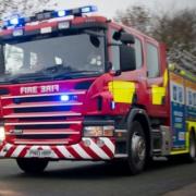 Firefighters from stations across Essex rushed to put out a large farm building fire