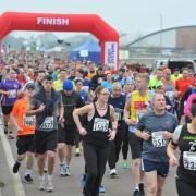 Mobbed – The annual Half Marathon attracts hundreds of entrants