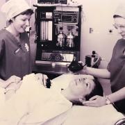 Open day - the public were shown the operating theatre back in June 1994