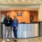 Ready to upgrade - David Melvin and Jen Wass are both looking forward to the refurbishment