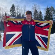 Flying the flag - Wivenhoe's Ed Appleby is Team GB Flagbearer at European Youth Olympic Festival