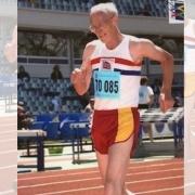 Eric Hall won the World Masters race at the age of 70