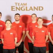 Ready to go - Daryl Selby (far right) has been named in the Team England squad squad for the 2022 Commonwealth Games in Birmingham. Picture: SAM MELLISH PHOTOGRAPHY
