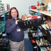 Boss - Colchester foodbank manager Mike Beckett