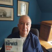 New book - Steve Dunn with his new book 'he Harwich Striking Force