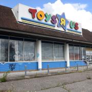 The former Toys R Us store has been closed since 2018